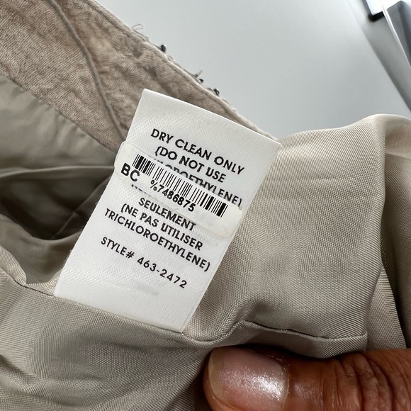 Nanette Lepore cream blazer jacket size 8 - Picture 7 of 9